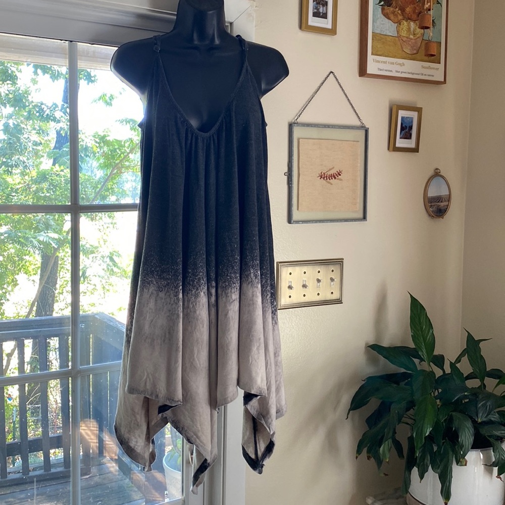 Festival hippie tie dyed bleach dress from Amazing Lace L